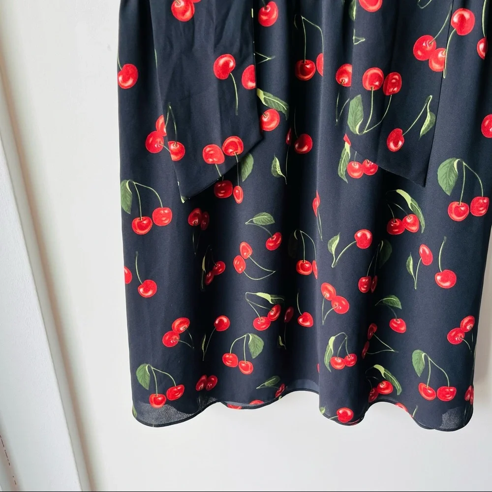🔥Sales - Aritzia Sunday Best Veronica Dress Slvls Cherry - Size S - Picture 11 of 13